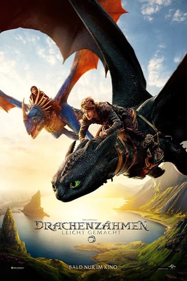 Drachenzähmen leicht gemacht poster