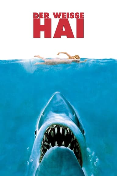 Der weiße Hai poster